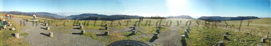 Ballon d\'Alsace : pied à 6 km - sommet à 14 km